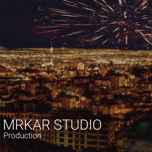 امارکار استودیو - آتش بازی به همراه پخش موسیقی در بام تهران